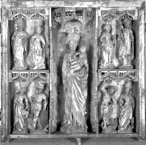 Mittelteil des Fl&uuml;gelaltars in der Schlosskirche